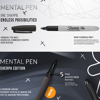 Mental Pen Sherpa Limited Edition by João Miranda and Gustavo Sereno - Trick